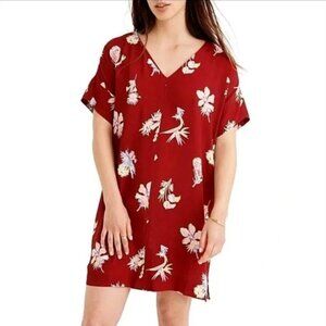 MADEWELL Novel Dress in Birds of Paradise Size Small